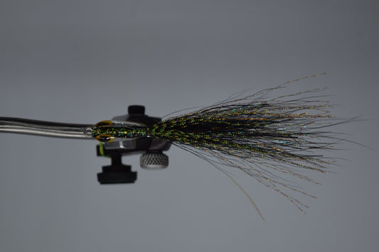 Black With Iridescent